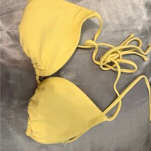 Forever 21 Yellow Bikini Top